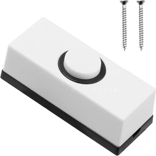 Prrss Bell Button New DOOR BELL CHIME BELL PUSH PRESS BUTTON WHITE BLACK INSERTS | eBay UK