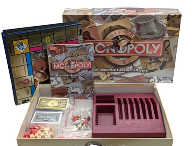 Monopoly Parker Deluxe Edition Brettspiel Komplett Ohne Inlay - Bild 1 von 4
