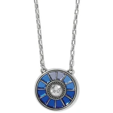 NWTag Brighton BELLISSIMA GEMS BLUES Crystals SMALL Necklace  MSRP $128
