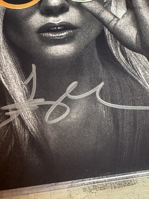 LADY GAGA Hand Signed 8x10
