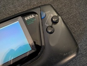 Sega Game Gear Handheld Console Powers On