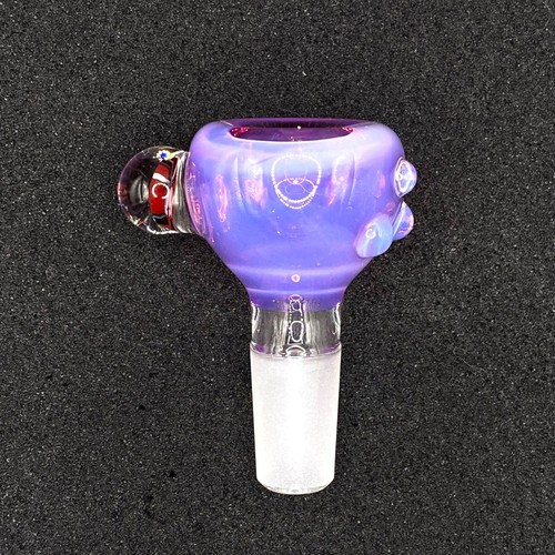 14mm Single Hole Glass Bowl Slide - NSFW - Picture 2 of 2