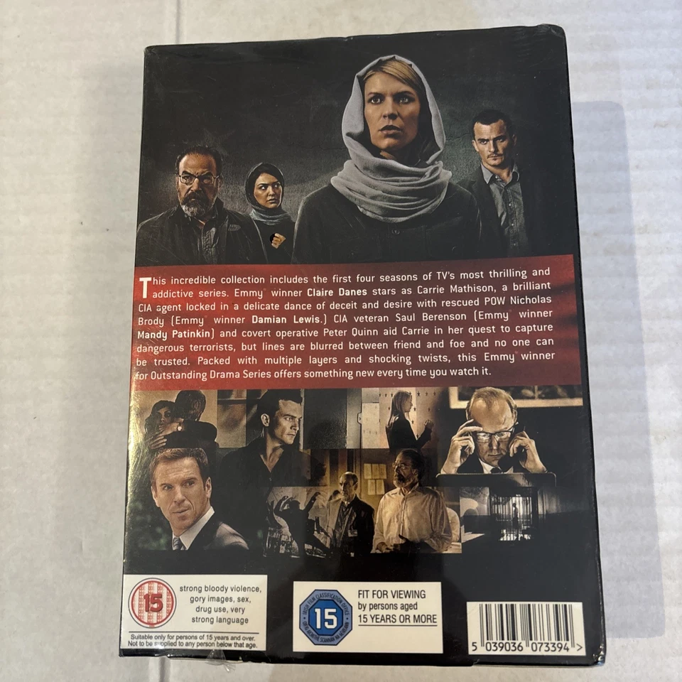 Homeland The Complete Seasons 1-4 DVD Box Set  SEALED - Image 3 of 4