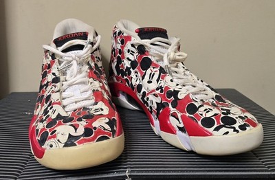 Custom Air Jordan 13 Retro Mickey Inspired Design Size 13 | Authentic Base |...