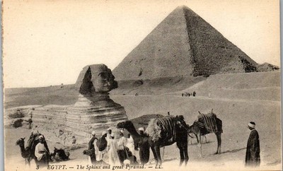 EGYPT - the sphinx and the great pyramid