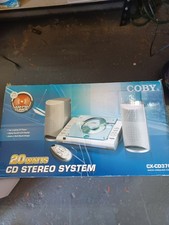Coby 20 Watt Cd Stereo System CX - CD 376 Brand New