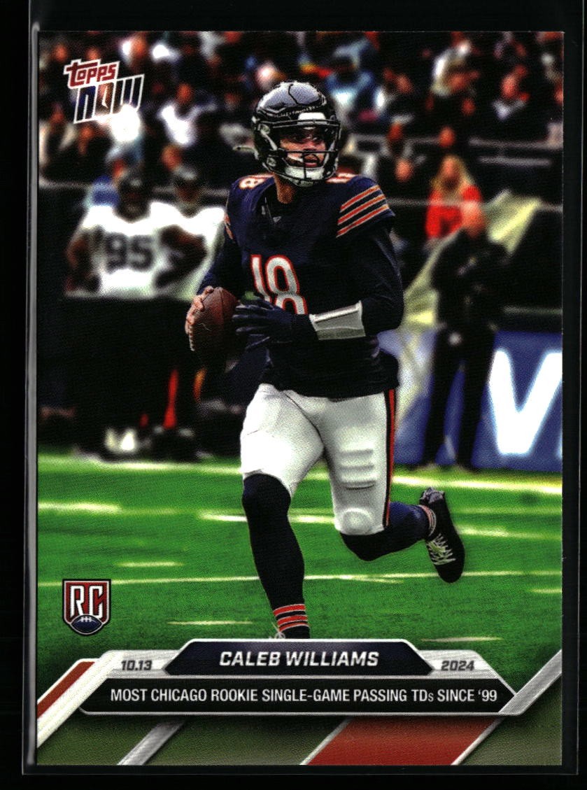 Caleb Williams 2024 Topps Now #9 Rookie Chicago Bears