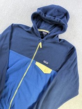 Patagonia Micro D Snap-T Full Zip-up Hoodie Fleece Jacket Kids XLarge 14 Blue
