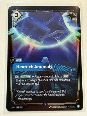 Hextech Anomaly 083/221 - League of Legends English Riftbound TCG: Spiritforged