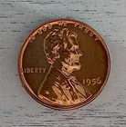 1956-P Proof Lincoln Wheat Cent ~ Free Shipping! Proof Set Haze