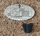 Disney Honorary Pin Trader Badge Cast Member Name Pin "Wanna Trade?" Pin IN HAND — photo 4