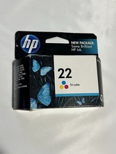 HP 22 Color Ink Cartridge Genuine NEW Sealed Box Exp 02/2011 Product Of Singapor