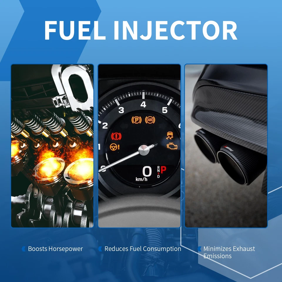 8pcs Fuel Injector Seal Kit for Dodge Ram 1500 2500 3500 Van Jeep Grand Cherokee Foto 2 de 4