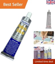 50ml No-Sew Fabric Glue - Quick Drying Waterproof Adhesive for Easy DIY Projects