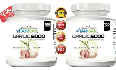 garlic Support softgels capsules antioxidant 2 other names for garlic - Ajo 