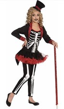 Miss Bone Jangles costume kids size large 12-14