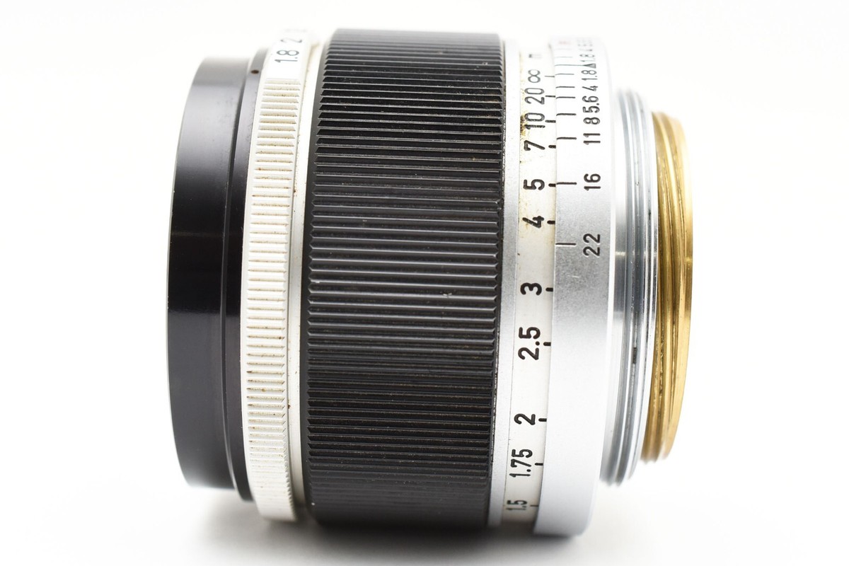 Canon LENS 50mm 1.8 ライカ L39マウント Canon 50mm F1.8 L39マウント Canon Lens 銀鏡胴タイプ整備記録