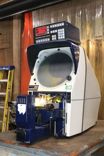 14"  Gage-Master REFURBISHED BY "CCP" 2005, QC 2000 DRO, OPTICAL COMPARATOR, 10X