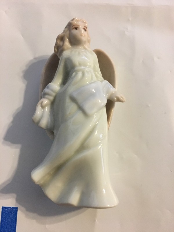 Old vintage Angel Figurine, unknown maker. holiday, christmas decoration