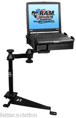 RAM No-Drill Laptop Halterung für 2011-20 Dodge Reise, 2013-21 Kompass, Patriot