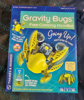 Gravity Bugs Free-Climbing MicroBot STEM Experiment Kit Thames & Kosmos *New*
