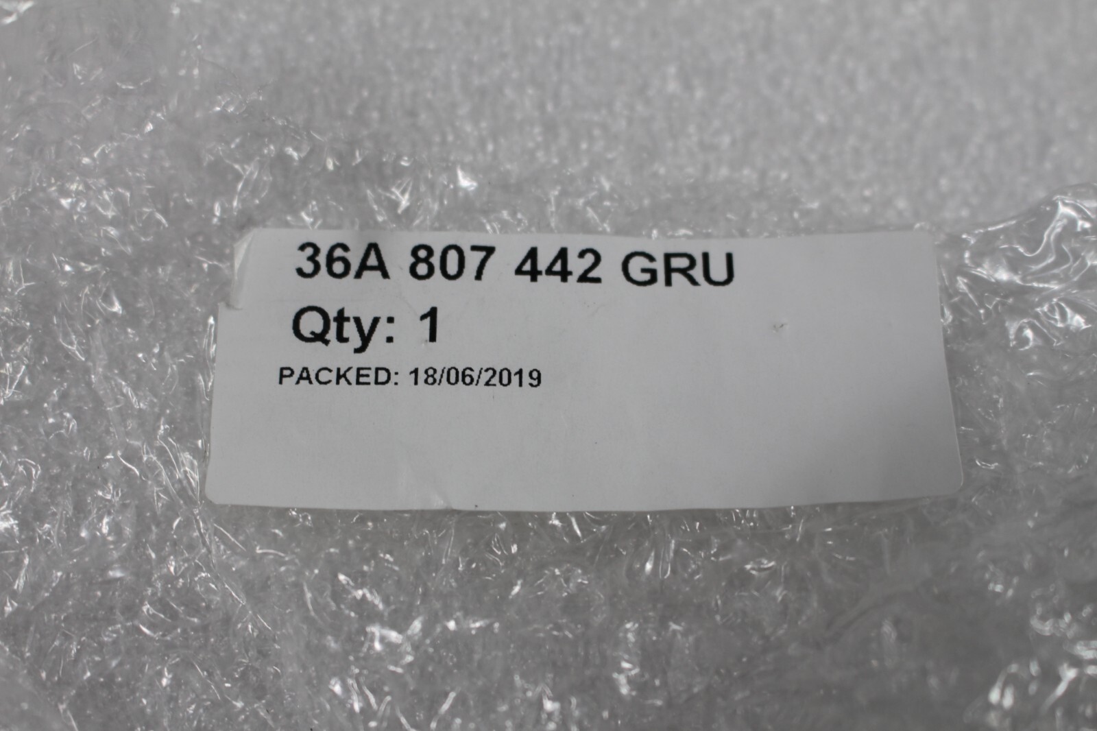 2020 Bentley Bentayga, Tow Hook Cover, Used, P/N 36a807442