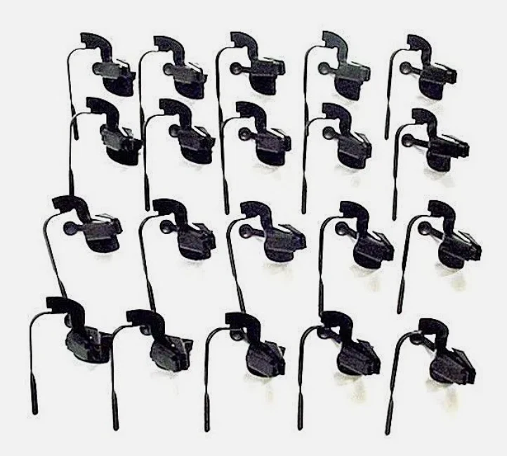 20 GM Studebaker Puerta Guardabarros Moldura Cuarto Panel Cuerpo Sujetadores Laterales Clips  Foto 2 de 2