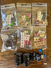 Sansui Six Complete Rebuild Kit High-Quality Receiver Recap Caps Transistors 6