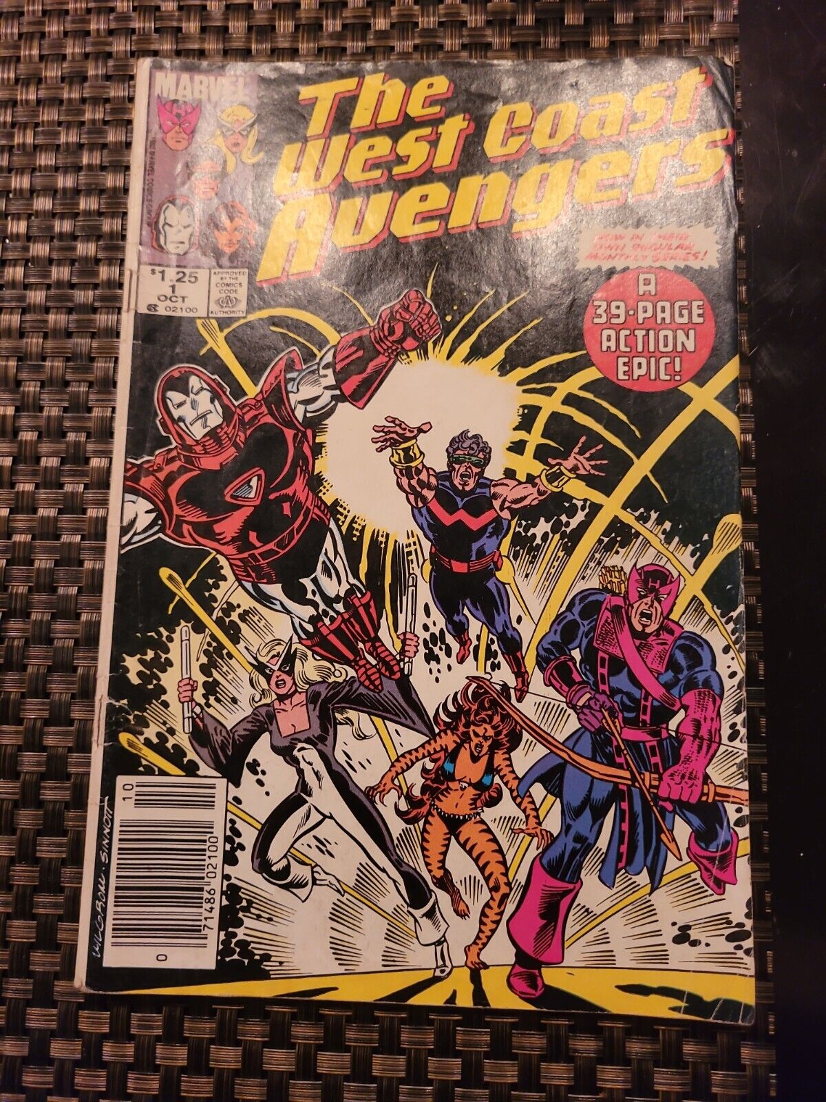 1985 The West Coast Avengers #1 