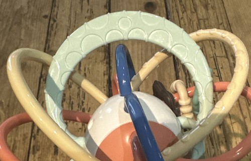Hahaland Baby’s Multicolor BPA Free Teething Toy W/Four Textures NWOT - Picture 3 of 3
