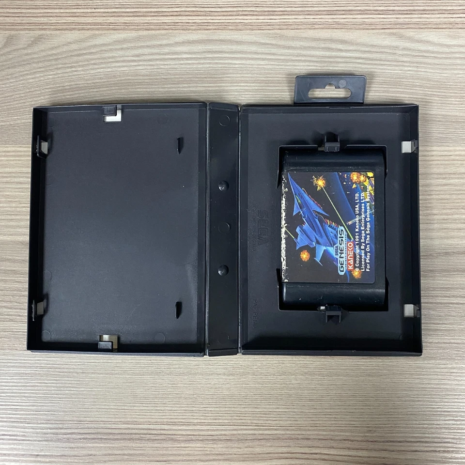 UNTESTED AIR BUSTER SEGA MEGA DRIVE GENESIS VIDEO GAME CARTRIDGE 1991 KANEKO - Image 4 of 4