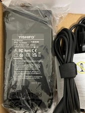 Yishifd Replacement AC Adapter YS-19501030, 100-240V-2.5A 50-60Hz, 19.5V, 10.3A