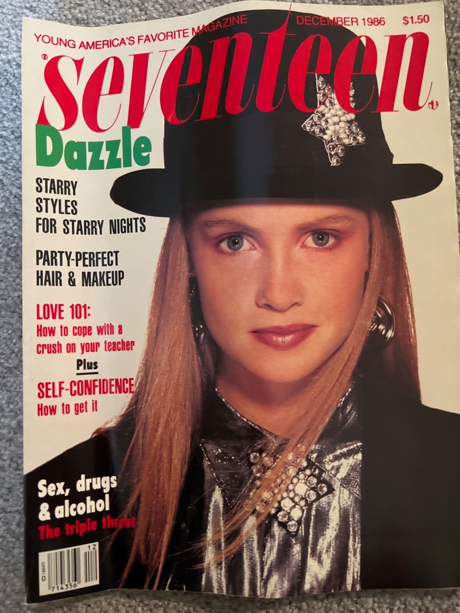 Seventeen magazine - December 1986- Claire Warner cver | eBay