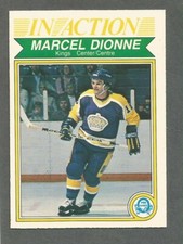 1982-83 OPC O-Pee-Chee Hockey Marcel Dionne #153 IN ACTION LA Kings NM/MT