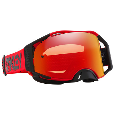 OAKLEY AIRBRAKE MX MOTOCROSS ENDURO MX MTB BRILLE MOTO RED PRIZM 2025