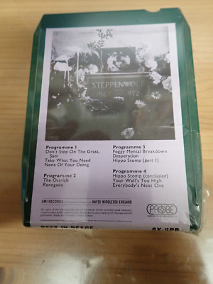 STEPPENWOLF - REST IN PEACE - 1967-1972 - NEW STILL SEALED 8 TRACK CARTRIDGE