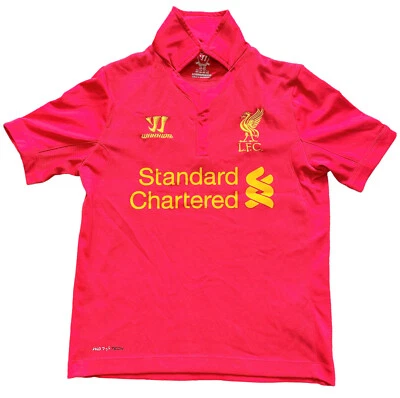 Liverpool Home Shirt 2012-13 Warrior (very good) Small Boys - Image 1 of 4