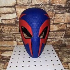 Spider-Man Marvel Across The Spider-Verse 2099 Mask for Kids Cosplay 9.5 L/6 W