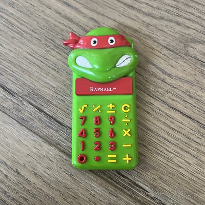 VTG 1988 Teenage Mutant Ninja Turtle Raphael Calculator Not Tested!
