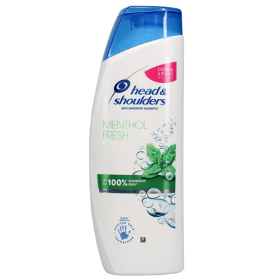 Head & Shoulders Menthol Fresh Anti-Schuppen Shampoo – Für Langanhaltend Frisches Kopfhautgefühl, 340 Ml