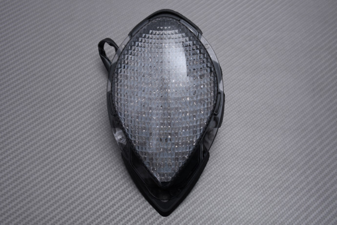 Feu LED étanche pour Yamaha Midnight 2004-2014 avec clignotants noirs