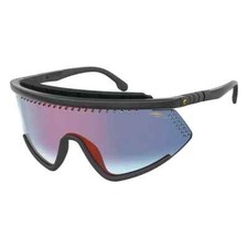Carrera Hyperfit 10/SE 807YB Black Blue Shaded Red Sunglasse 99-01-140 W/Case