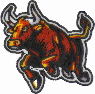 Running Bull Patch - 3.85x3.9 inch - P7580