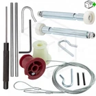 HENDERSON FULL REPAIR KIT Cables & NUT Rollers Garage Door Spares Parts Tools