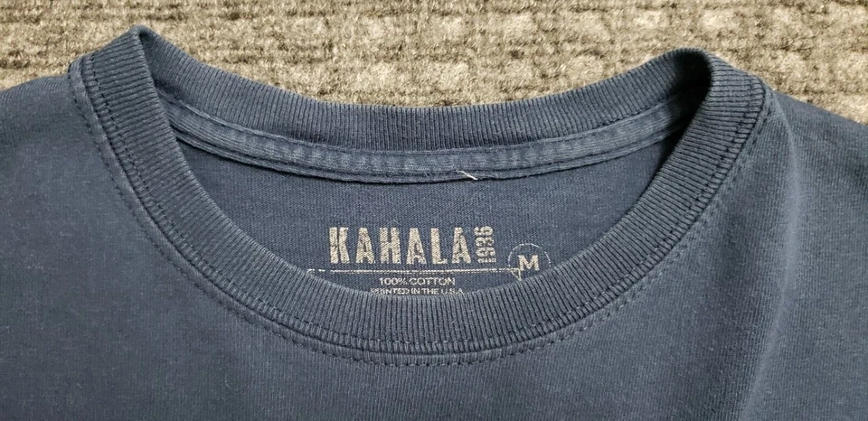 Kahala Гавайи мужчин средний темно-синий футболка Дик пивовар доска для серфинга схемы - Изображение 3 из 4