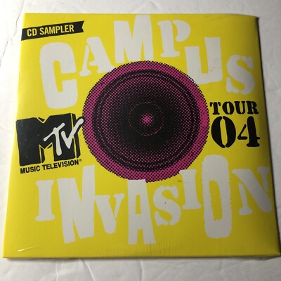 MTV Campus Invation Tour  04 CD Sampler Sealed