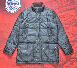 barbour waxed down jacket