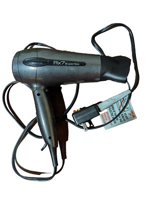 hair straightener rx7 superlite ionic tourmaline hair dryer RX7 Superlite Advanced Nano Ionic Hair Dryer 1200w Infared Heat