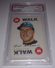 1968 TOPPS GAME #11 BILL FREEHAN PSA 9 MINT BASEBALL CARD