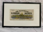 Illustrated London News newspaper banner Sat Aug 8 1863 No 1216 Vol XLIII FRAMED — photo 1